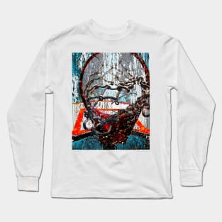 basketball art print 222 Long Sleeve T-Shirt